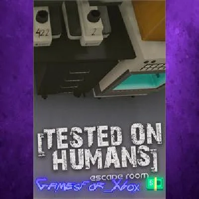 ☀️Tested on Humans: Escape Room XBOX💵