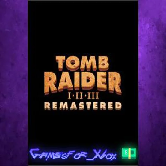 Tomb Raider I-III Remastered Starring Lara Croft XBOX