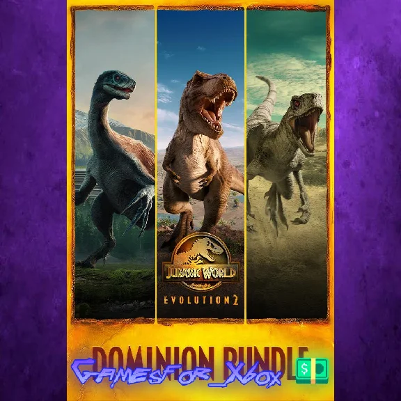 ☀️Jurassic World Evolution 2: Dominion Bundle XBOX💵
