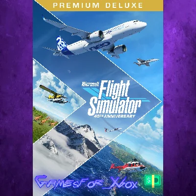 ☀️Microsoft Flight Simulator Premium Deluxe 40th A XBOX