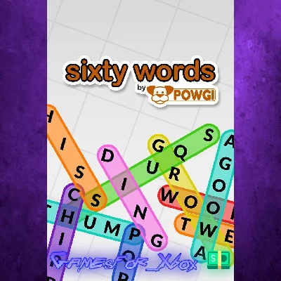 Sixty Words by POWGI XBOX