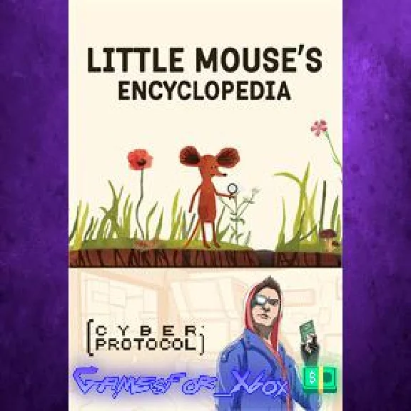 Little Mouse´s Encyclopedia + Cyber Protocol XBOX