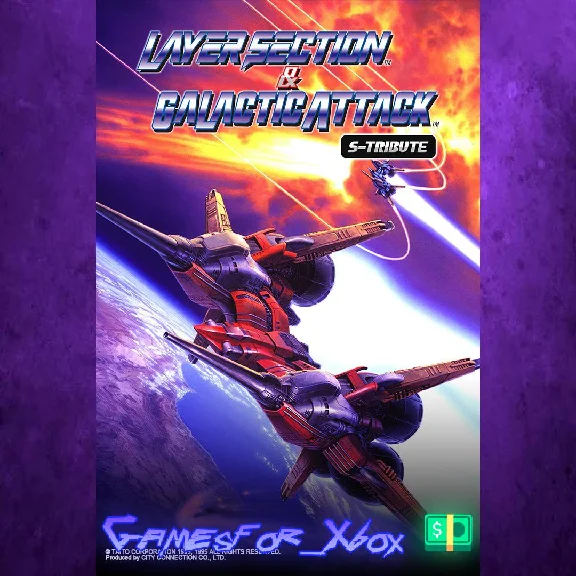 Layer Section & Galactic Attack™ S-Tribute XBOX