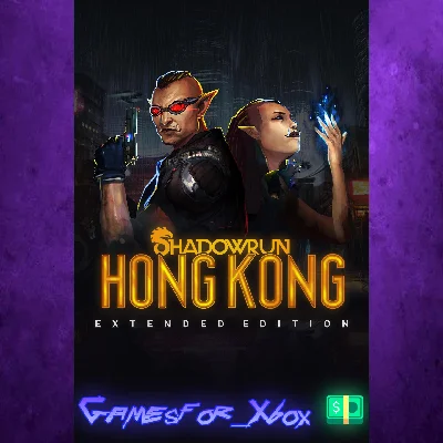 ☀️Shadowrun: Hong Kong - Extended Edition XBOX💵