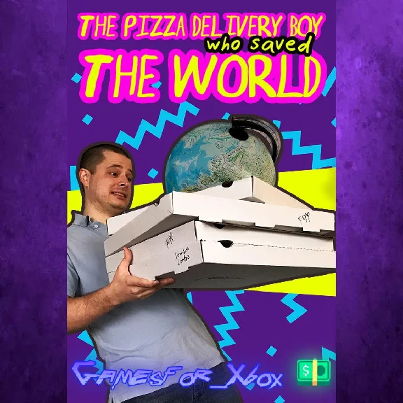 ☀️The Pizza Delivery Boy Who Saved the World XBOX💵