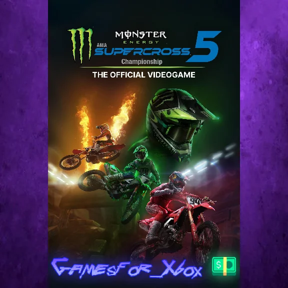 ☀️Monster Energy Supercross - The Official Vide XBOX💵