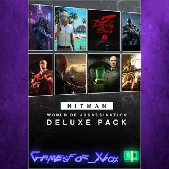 ☀️HITMAN World of Assassination Deluxe Pack XBOX