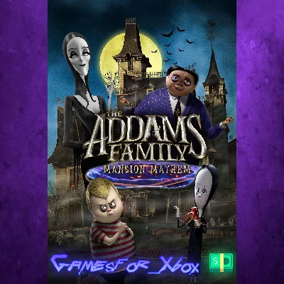 The Addams Family Mansion Mayhem XBOX