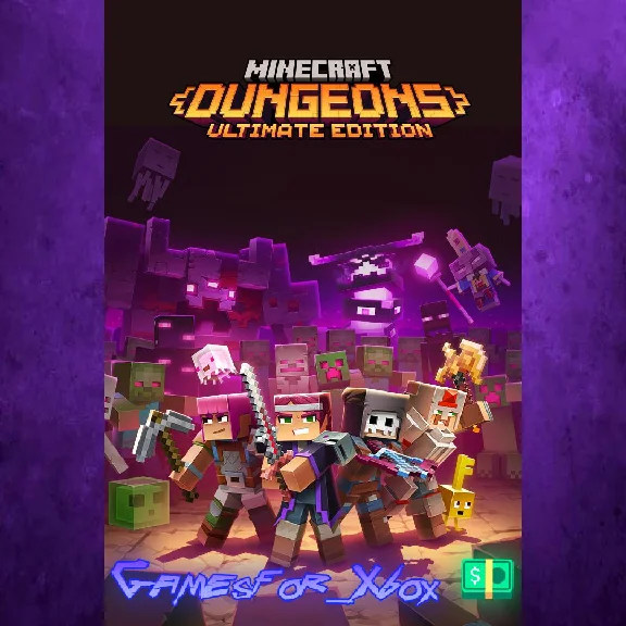 ☀️Minecraft Dungeons Ultimate Edition XBOX💵