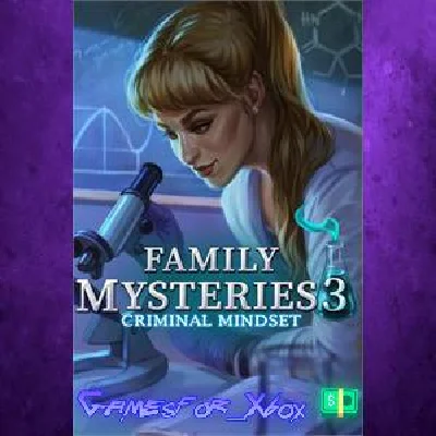 ☀️Family Mysteries 3: Criminal Mindset (Xbox Ve XBOX💵