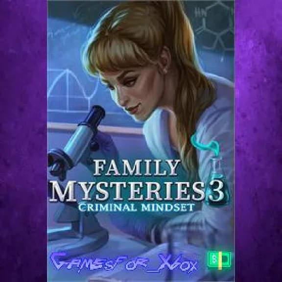 ☀️Family Mysteries 3: Criminal Mindset (Xbox Ve XBOX💵
