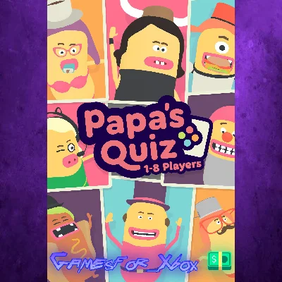 ☀️Papa´s Quiz XBOX💵