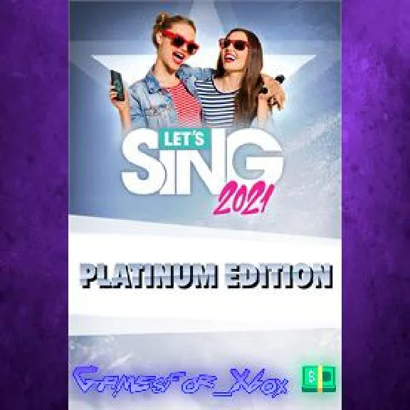 ☀️Let´s Sing 2021 Platinum Edition XBOX💵