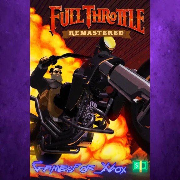 ☀️Full Throttle Remastered XBOX