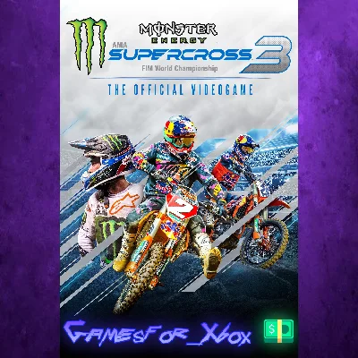 ☀️Monster Energy Supercross - The Official Vide XBOX💵