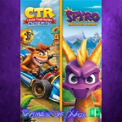Crash Team Racing Nitro-Fueled + Spyro™ Game Bundle XBO