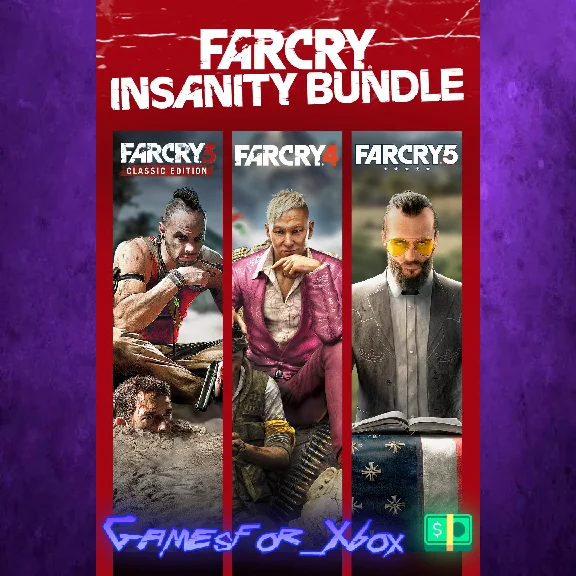 ☀️Far Cry Insanity Bundle XBOX