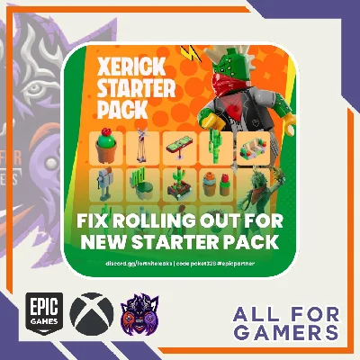 🔶FORTNITE Xerick Starter Pack  Activation PC⚡