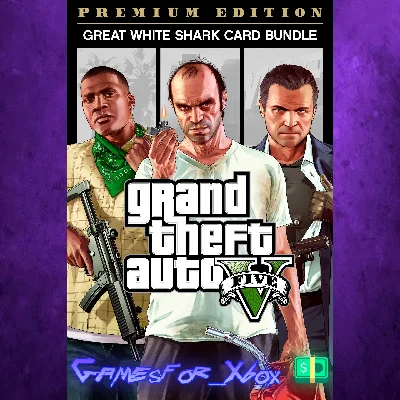 Grand Theft Auto V Premium Edition & Great White Shark