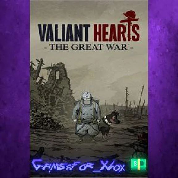 ☀️Valiant Hearts: The Great War XBOX💵