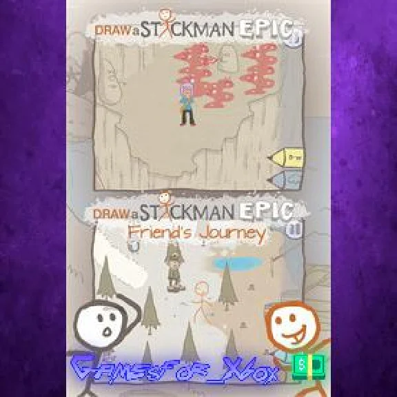 ☀️Draw a Stickman EPIC and Friend´s Journey DLC XBOX
