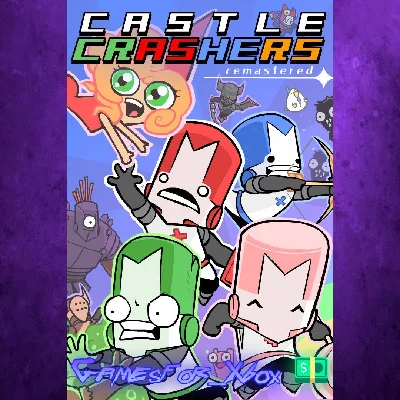 ☀️Castle Crashers Remastered XBOX💵