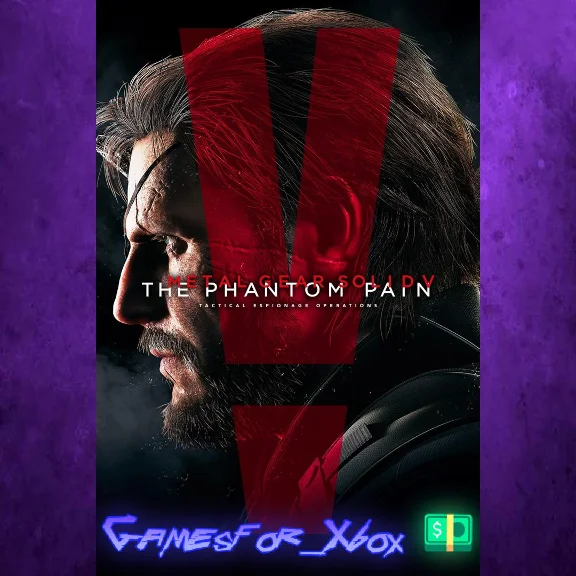 ☀️METAL GEAR SOLID V THE PHANTOM PAIN XBOX