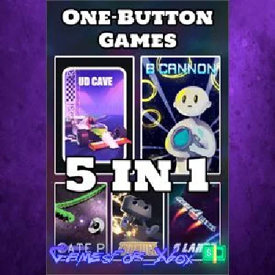 One Button Games 5-in-1 for Windows 10 XBOX