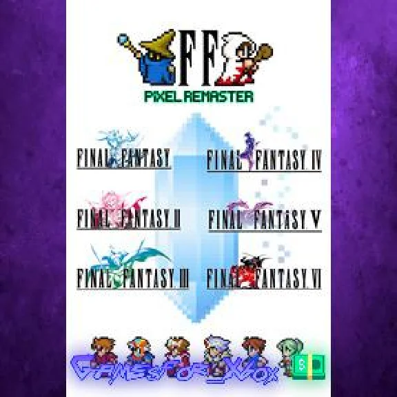 ☀️FINAL FANTASY I-VI Bundle XBOX💵