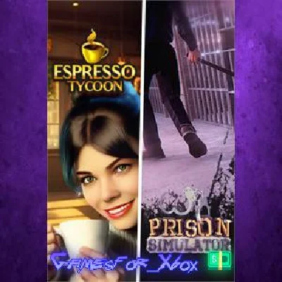 ☀️Espresso Tycoon & Prison Simulator XBOX💵