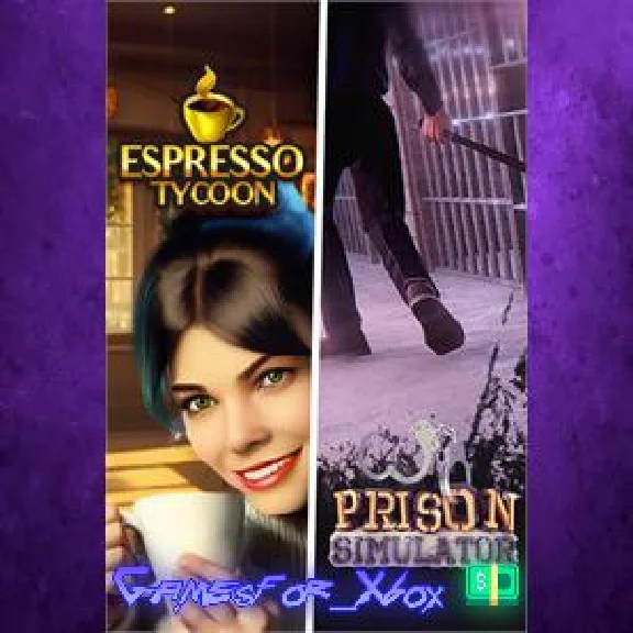 ☀️Espresso Tycoon & Prison Simulator XBOX💵