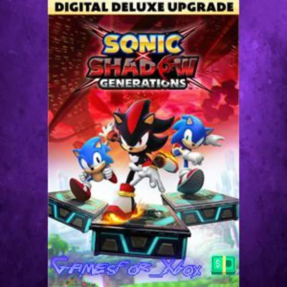 SONIC X SHADOW GENERATIONS Digital Deluxe Upgrade XBOX