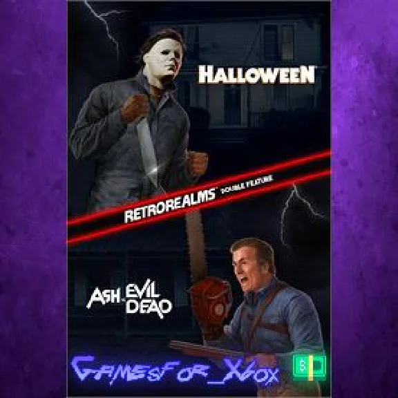 RetroRealms Double Feature Halloween and Ash vs Evil De