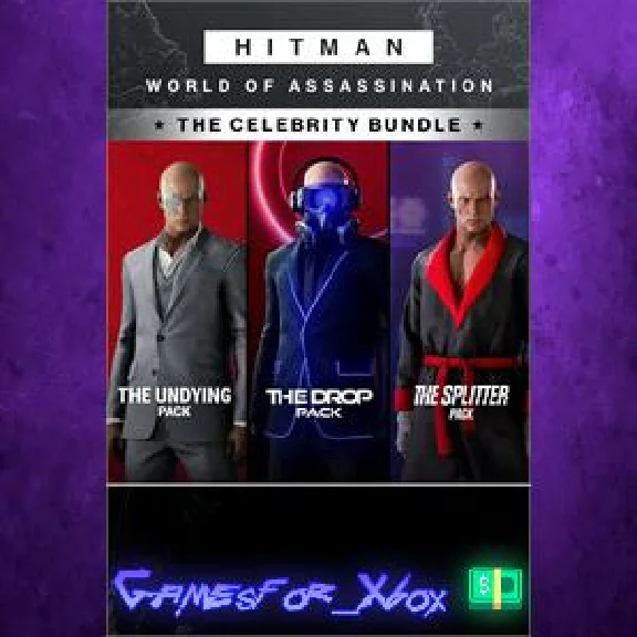 ☀️HITMAN World of Assassination Celebrity Bundl XBOX💵