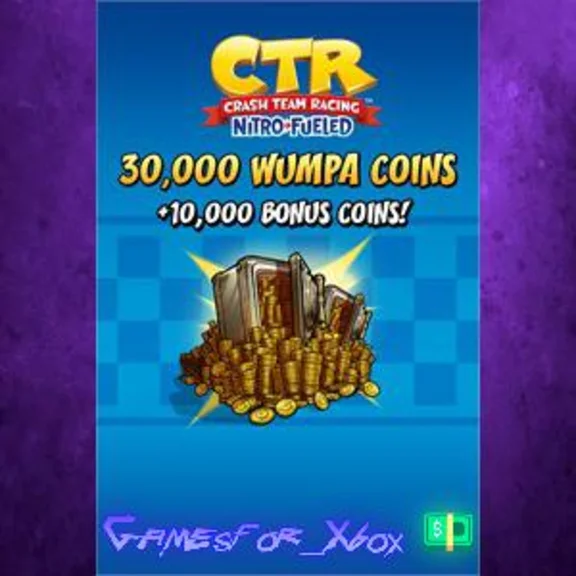 ☀️Crash Team Racing Nitro-Fueled - 30000 +1000 XBOX DLC
