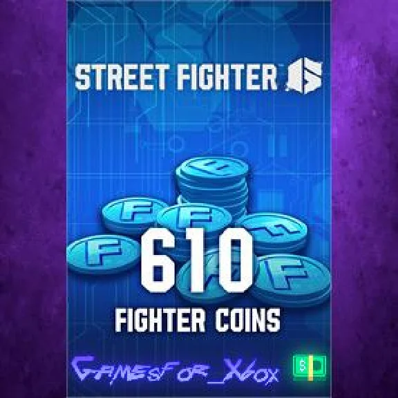 ☀️Street Fighter 6 - 610 Fighter Coins XBOX DLC