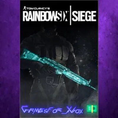 Tom Clancy´s Rainbow Six Siege Cyan weapon skin XBOX DL
