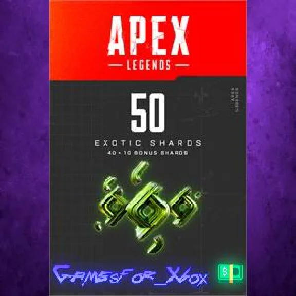 Apex Legends - 40 Exotic Shards + 10 Bonus Exotic Shard