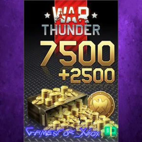 War Thunder - 7500 +2500 Bonus Golden Eagles XBOX DLC