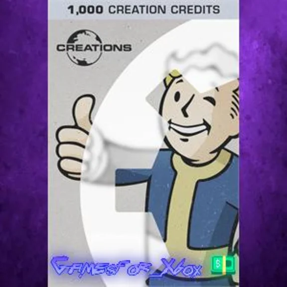 Fallout 4 1000 Creation Credits PC XBOX DLC