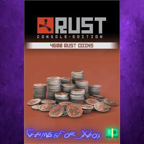 ☀️Rust Console Edition - 4600 Rust Coins XBOX💵DLC