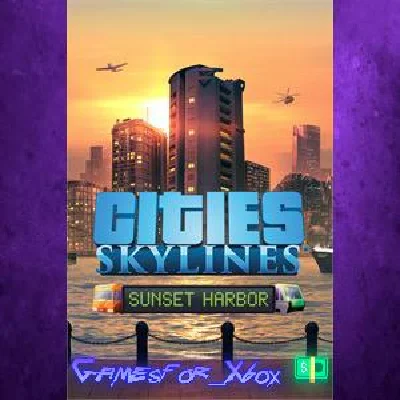 ☀️Cities: Skylines - Sunset Harbor XBOX💵DLC