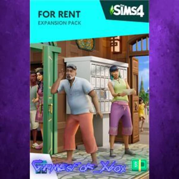 The Sims 4 For Rent Expansion Pack XBOX DLC