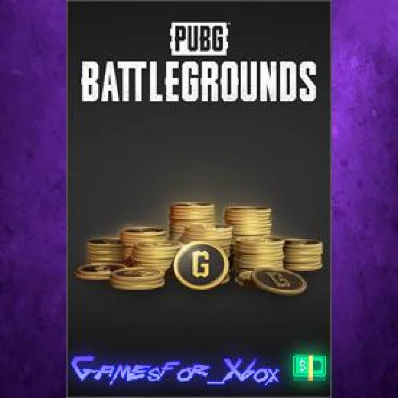 ☀️PUBG - 2,000 G-Coin (+300 Bonus) XBOX💵DLC