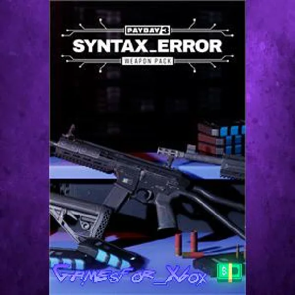 ☀️PAYDAY 3: Syntax Error Weapon Pack XBOX💵DLC