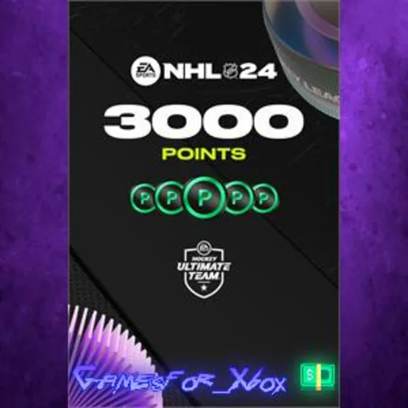 ☀️NHL 24 - NHL POINTS 2500 +500 Bonus XBOX DLC