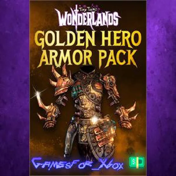 Tiny Tina´s Wonderlands Golden Hero Armor Pack XBOX DLC