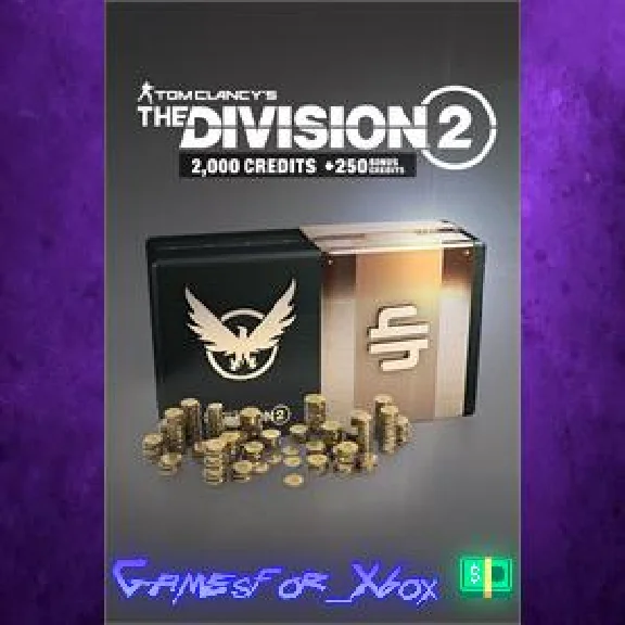 ☀️Tom Clancy’s The Division 2 – 2250 Premium C XBOX DLC