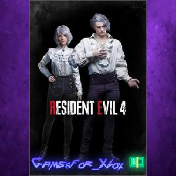 Resident Evil 4 Leon & Ashley Costumes ´Romantic´ XBOX 