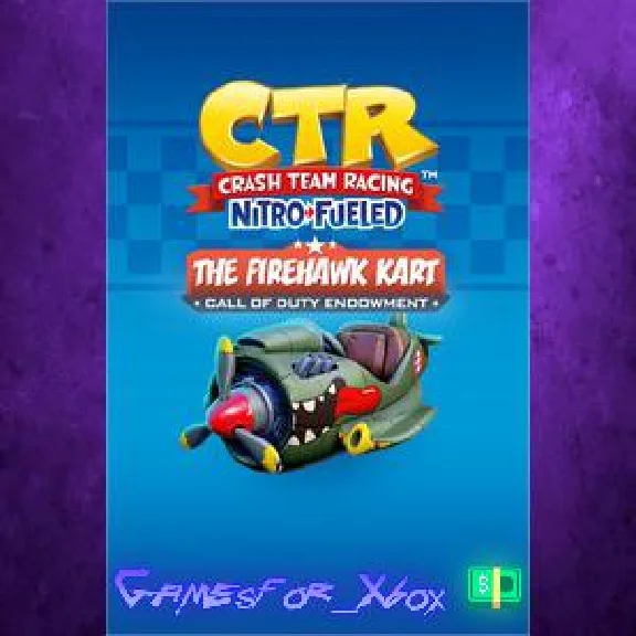 Crash Team Racing Nitro-Fueled - The Firehawk Kart XBOX